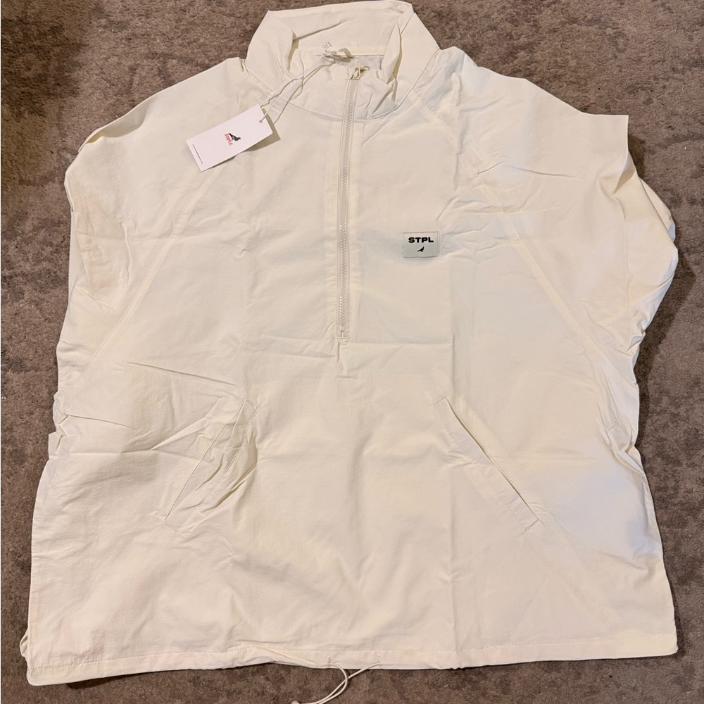 Staple Cream Windbreaker Jacket
